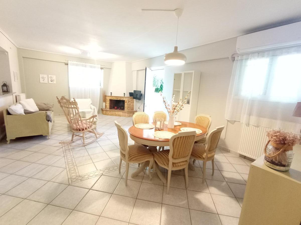 Galini Apartment Near Sea, Port And Airport Artémida Eksteriør bilde