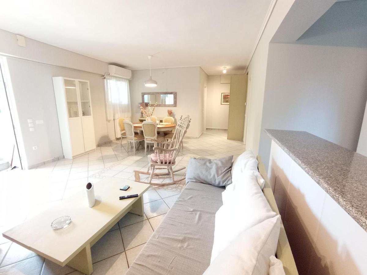 Galini Apartment Near Sea, Port And Airport Artémida Eksteriør bilde
